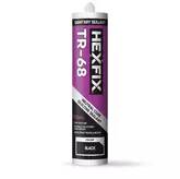 HEXFIX TR-68 BLACK SANITARY SILICONE 300ML