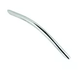 HANDLE ARCH BOW STEEL POLISHED CHROME 224MM CTC