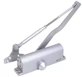 DOOR CLOSER RYOBI 162P SILVER HOLD OPEN PARALELL ARM 45KG