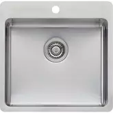 SINK SONETTO SN1051 STAINLESS STEEL BOWL 1TH 520X510