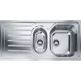 SINK ONDALINE OLX651 R/H BOWL STAINLESS STEEL 1&1/2 RHB/LHD 1TH000X500