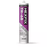 HEXFIX TR-68 SANITARY SILICONE SEALANT  OFF WHITE  300ML