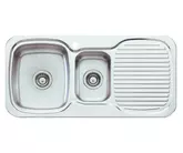 SINK LAKELAND-LL126 STAINLESS STEEL 1&1/2 LH BOWL 1T/H 980X480