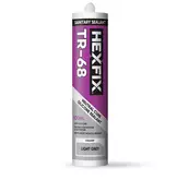 HEXFIX TR-68 SANITARY SILICONE SEALANT  LIGHT GREY  300ML