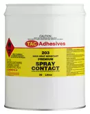 ADHESIVE TAC SPRAY CONTACT HIGH HEAT-CLEAR 20 LITRE