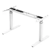 TIMOTION TEK01 STRAIGHT DESK WHITE W1050-1850MM KIT