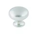 KNOB GLOBE SATIN CHROME 32MM