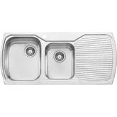 SINK MONET-MO711 STAINLESS STEEL 1&3/4 LH BOWL 1T/H 1100X500