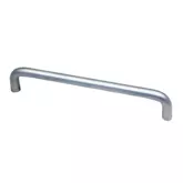 HANDLE D STEEL SATIN CHROME 96MM CTC