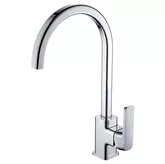 ARGENT KUBIC KITCHEN MIXER GOOSENECK CHROME KM422423