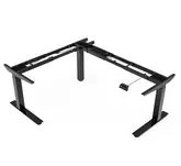 TIMOTION TEK02 L-SHAPE DESK BLACK W1050-1850MM KIT