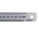 MEASURE STAINLESS STEEL RULE 300MMX15MMX1MM