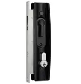 LOCK SECURITY 8653 DUAL SELECT BLACK NO CYLINDER